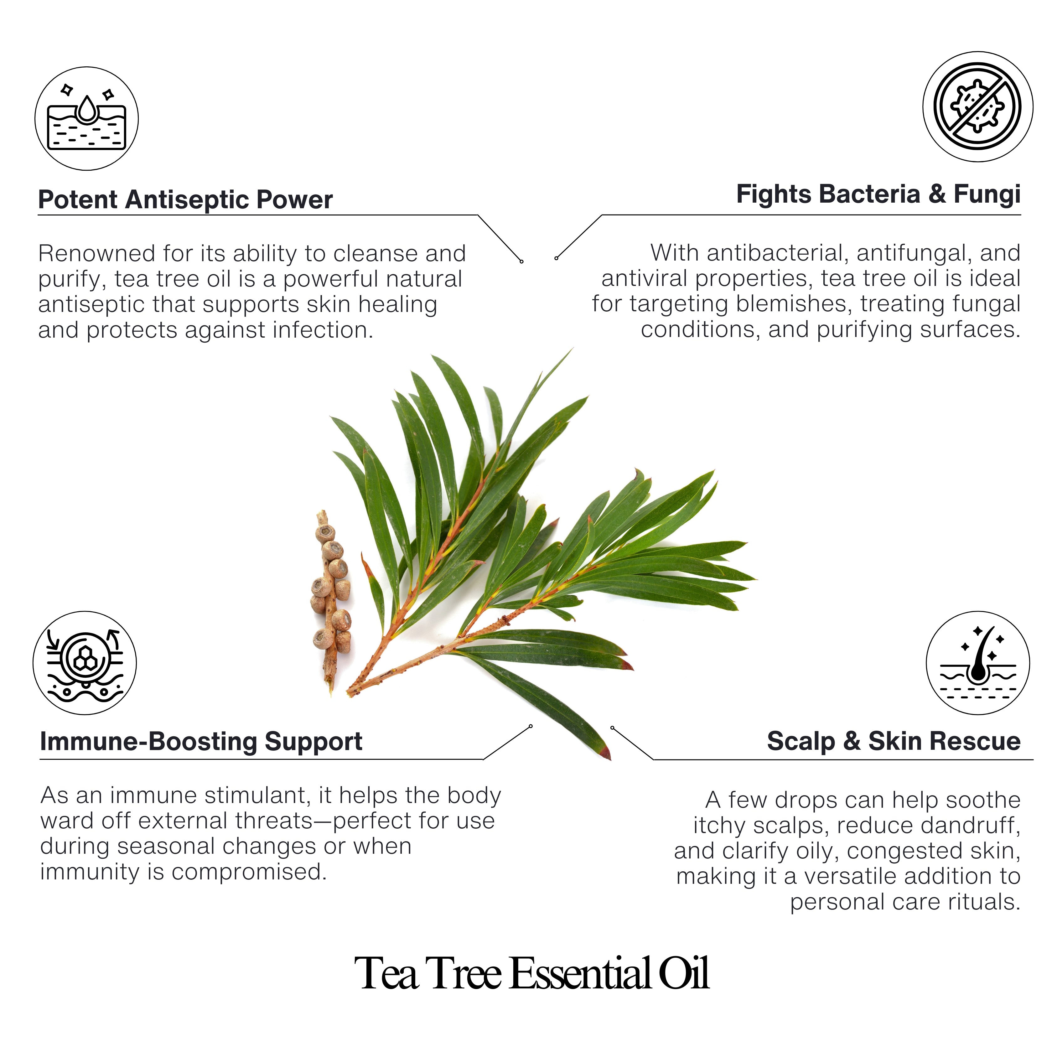 Tea Tree 100% Natural Essential Oil