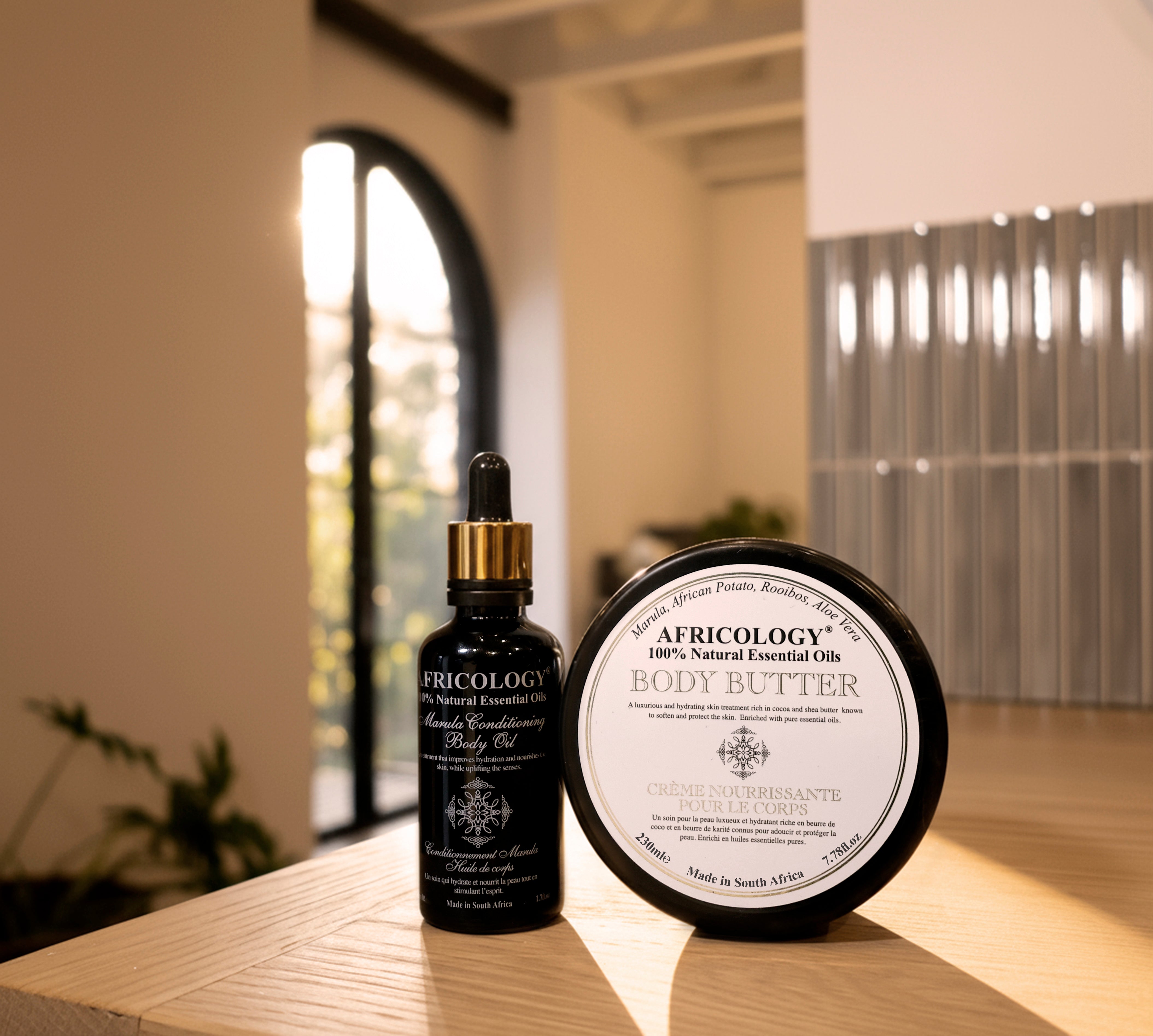 Body Butter 200ml & Conditioning Marula Oil 50ml Bundle