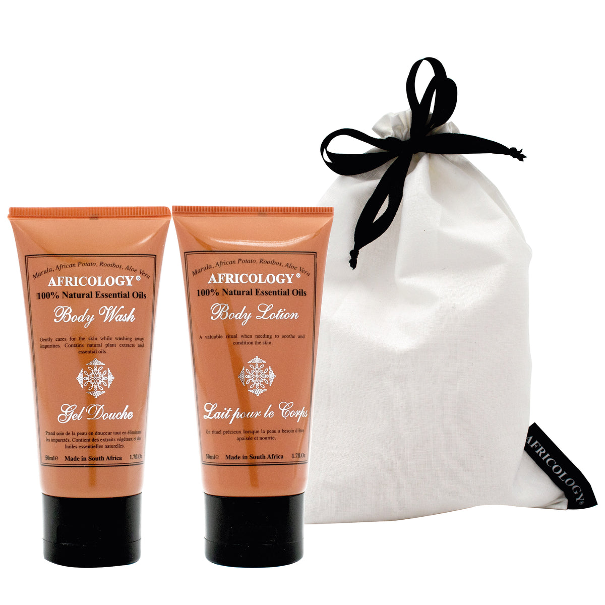 50ml Body Wash & Body Lotion Gift Set