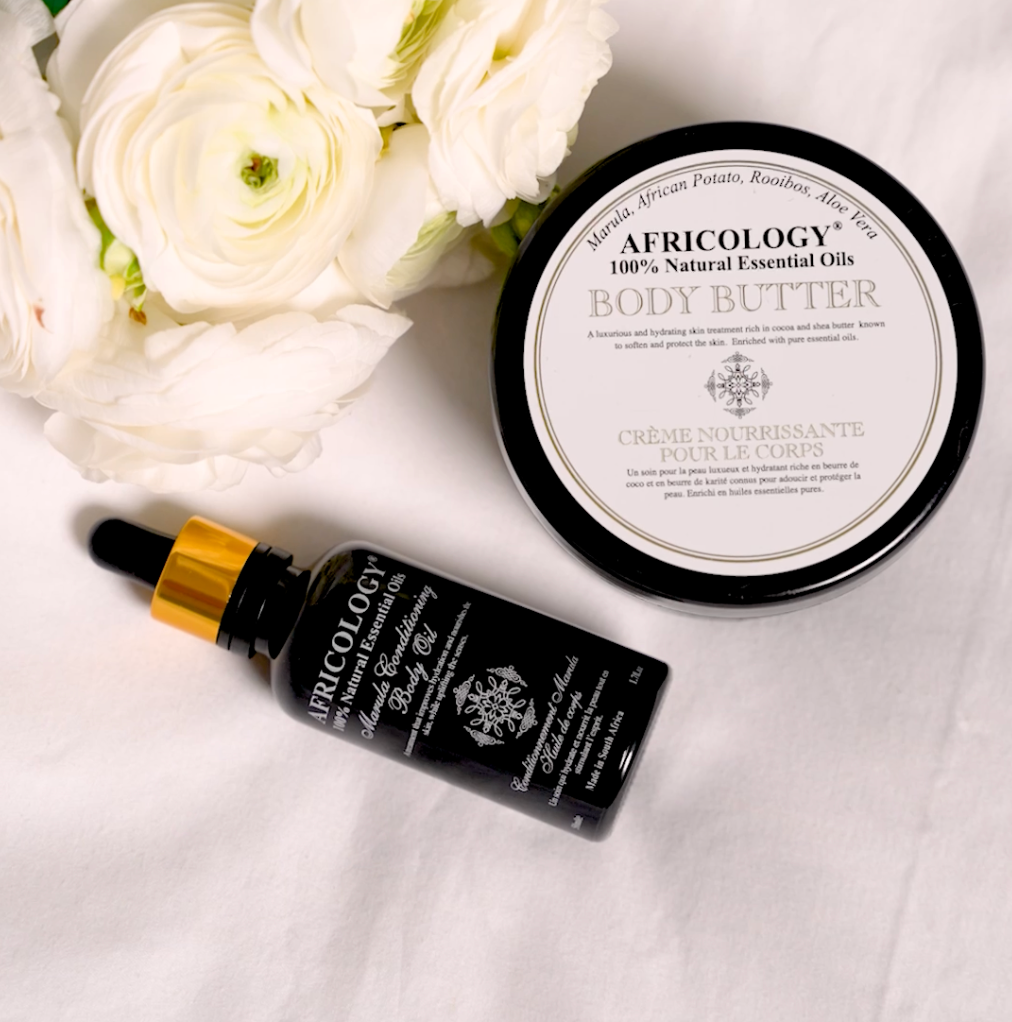 Body Butter 200ml & Conditioning Marula Oil 50ml Bundle