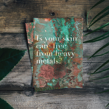 Is your skin care free from heavy metals? Our chelation process.