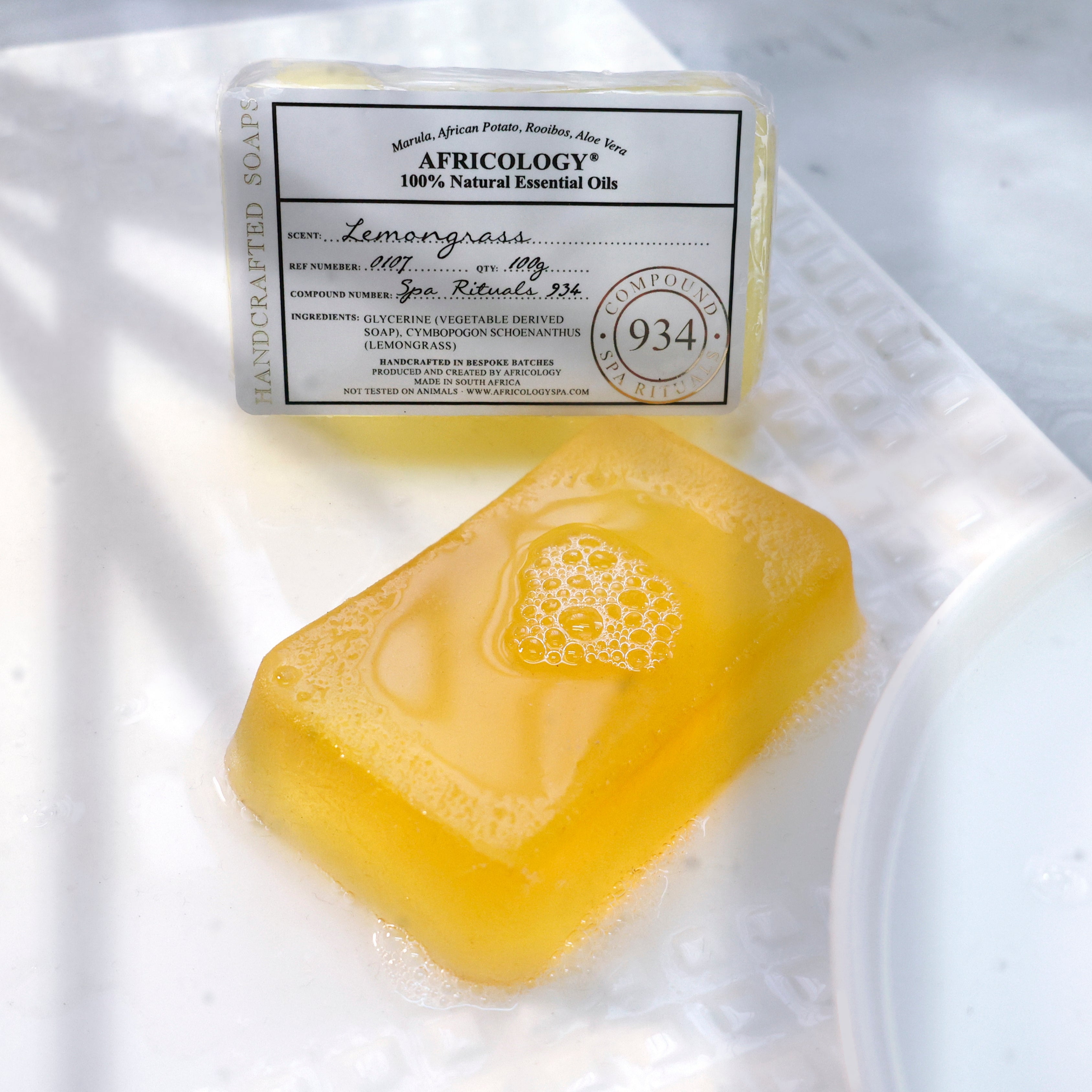 Lemongrass Soap 100gr (Hand Crafted)