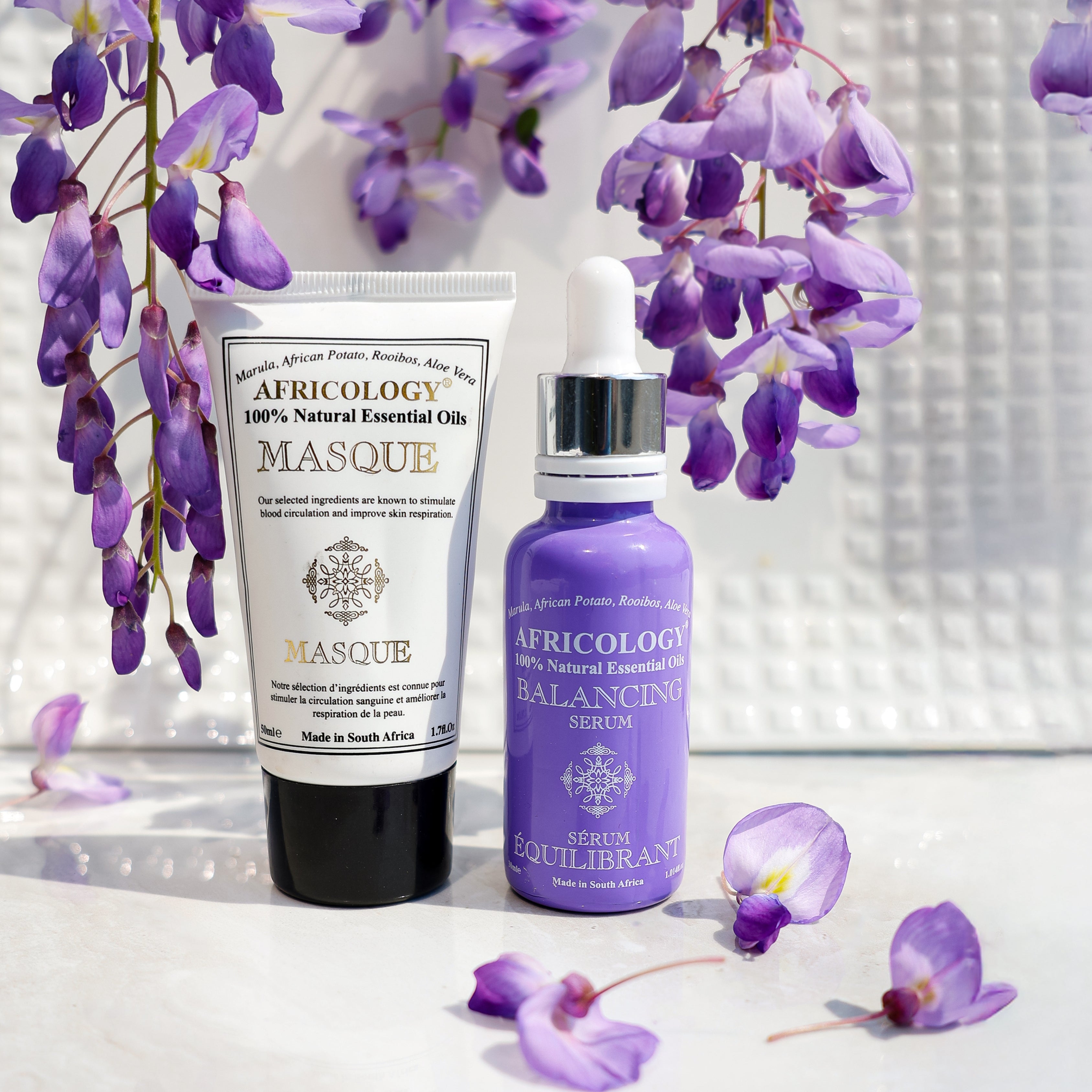 Clay Masque & Balancing Serum (Acne Prone Skin)