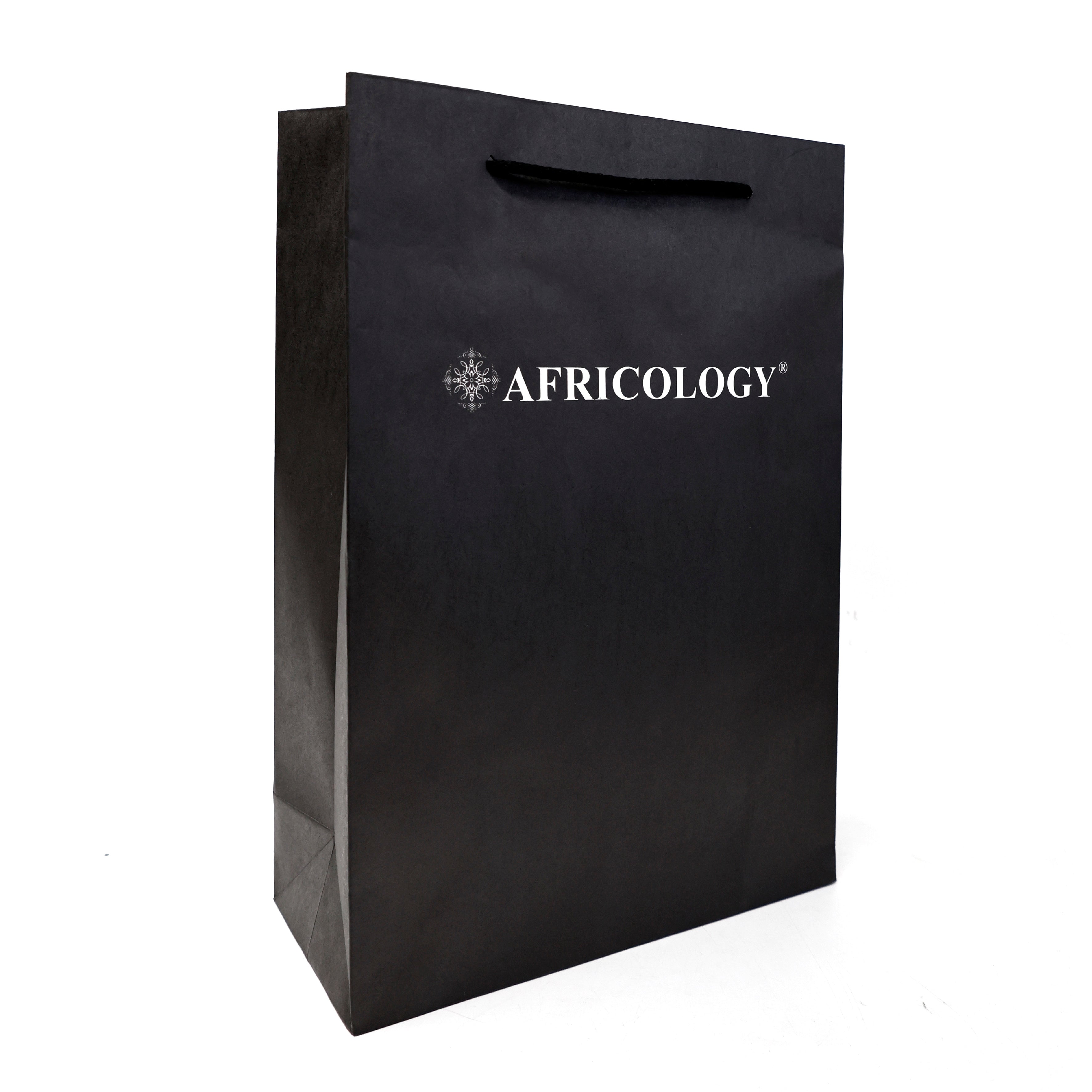 Africology Black Gift Bag