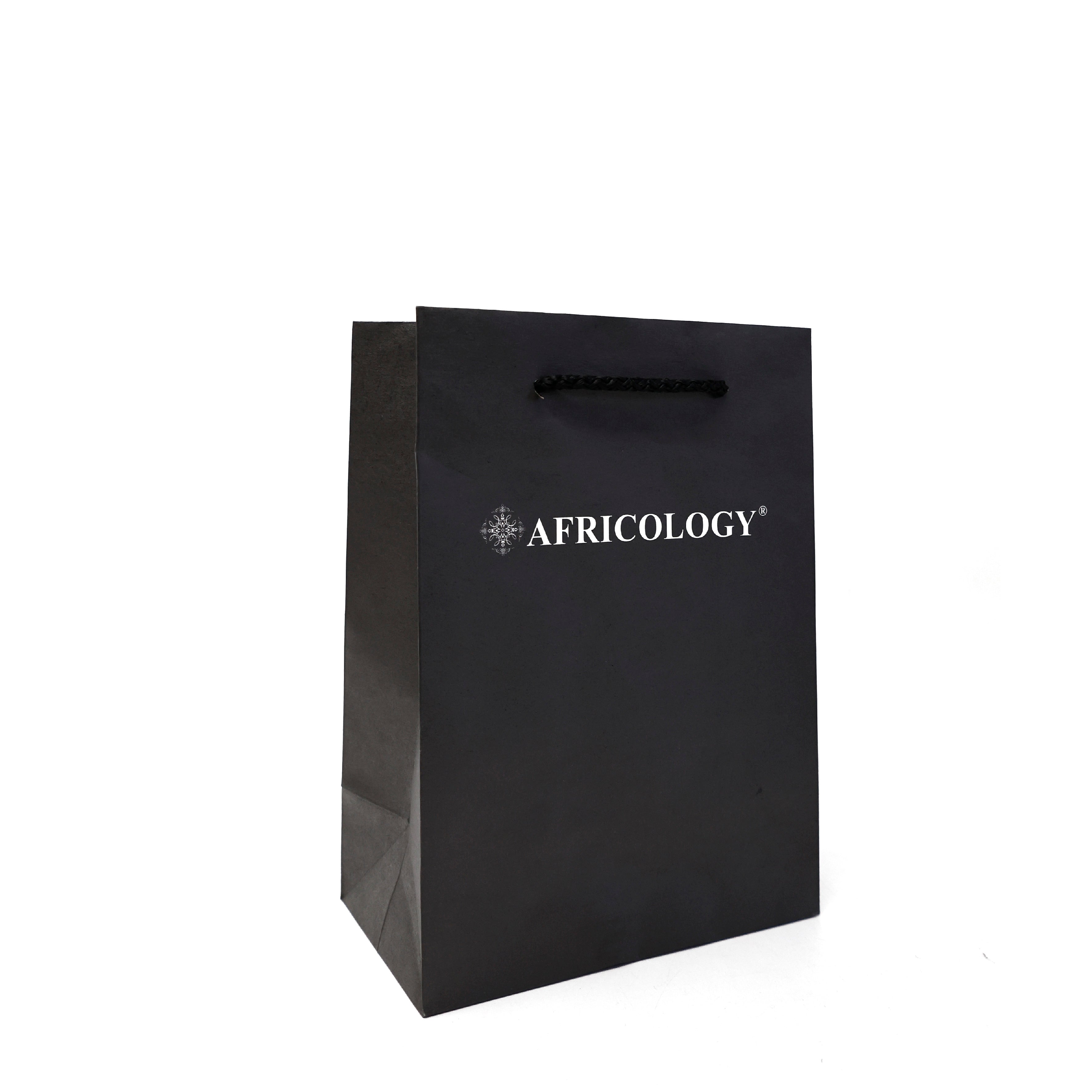 Africology Black Gift Bag