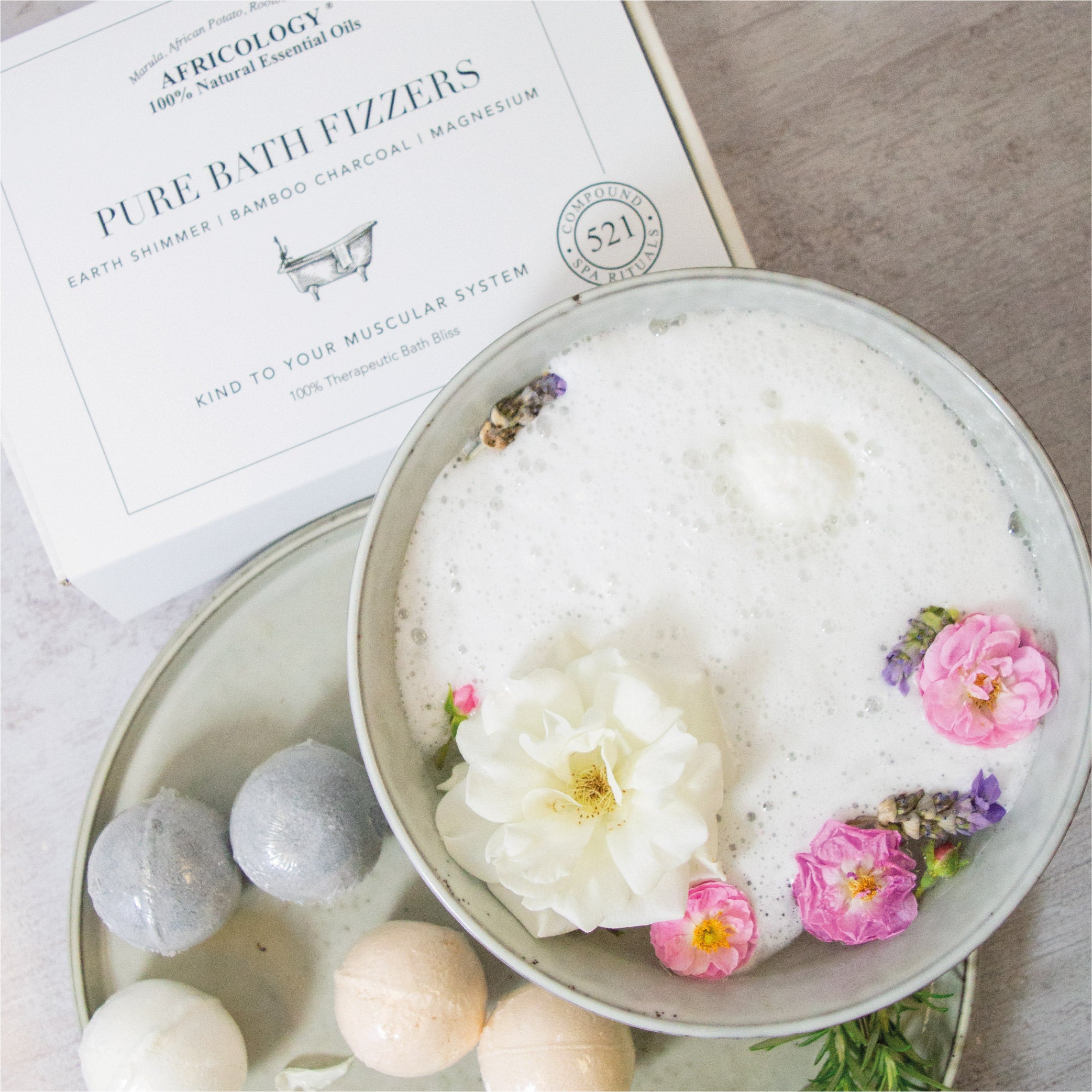 Bath Fizzers- Gift Box (Set of 6)