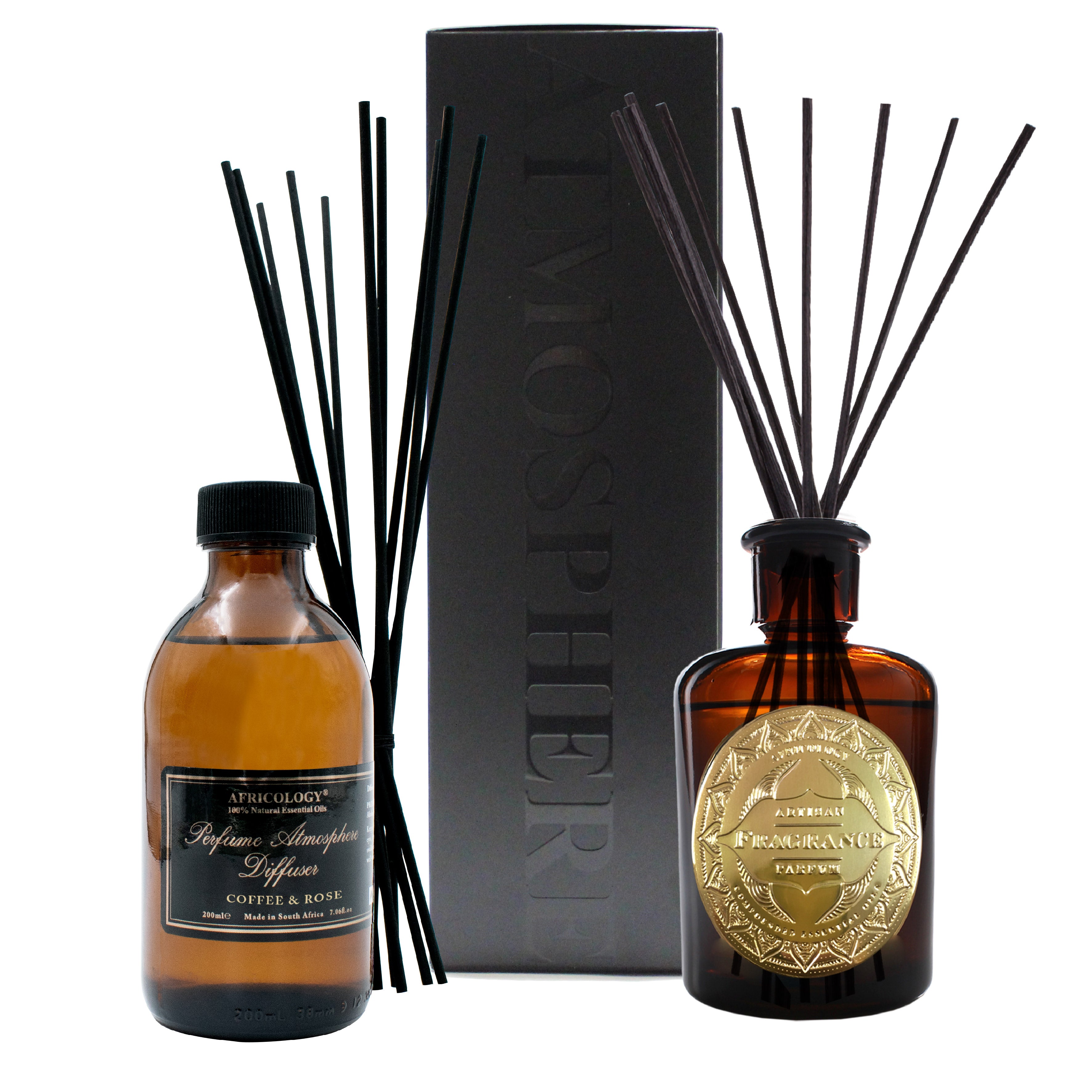 Coffee Rose Room Diffuser Bundle (200ml+Refill)