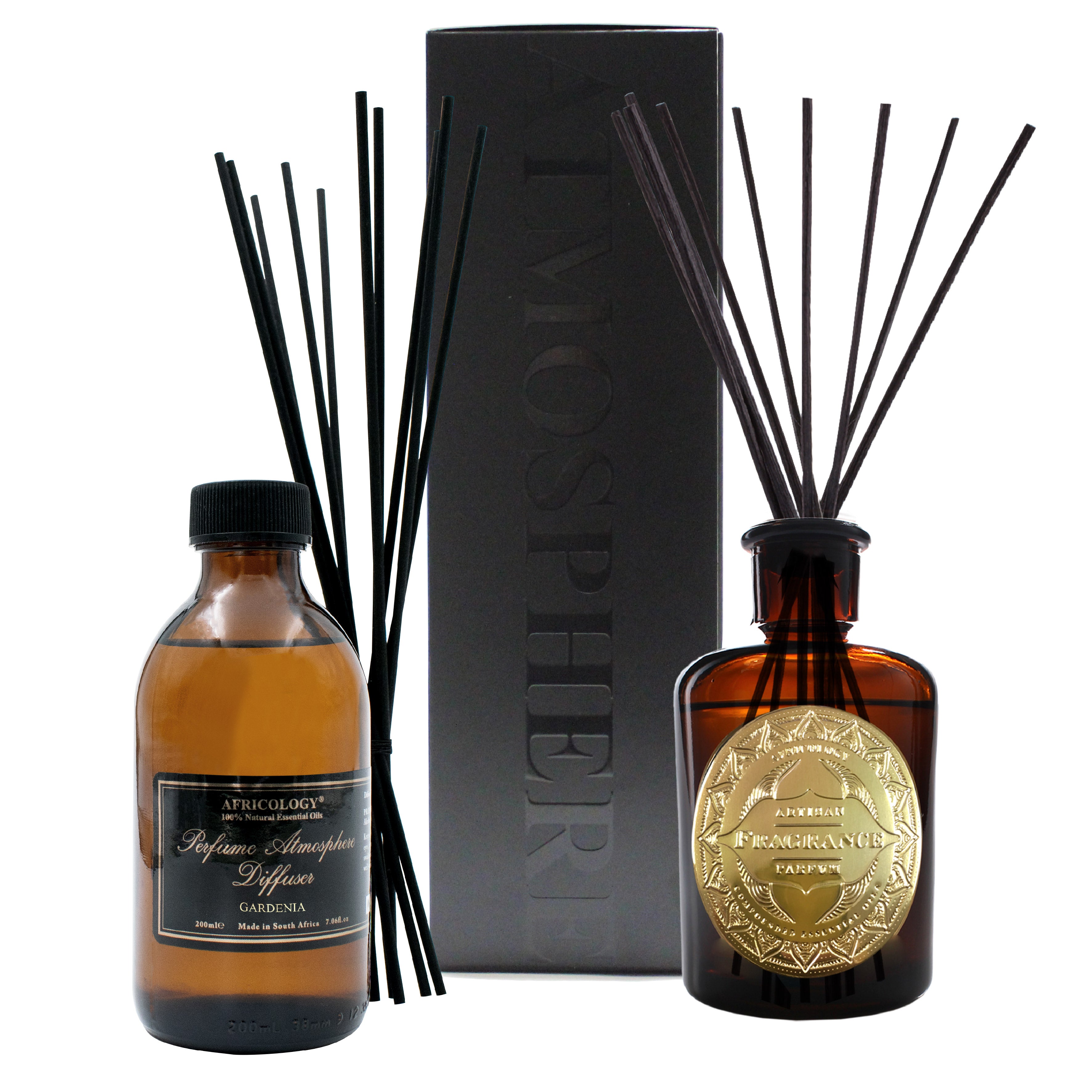 Gardenia Room Diffuser Bundle (200ml+Refill)