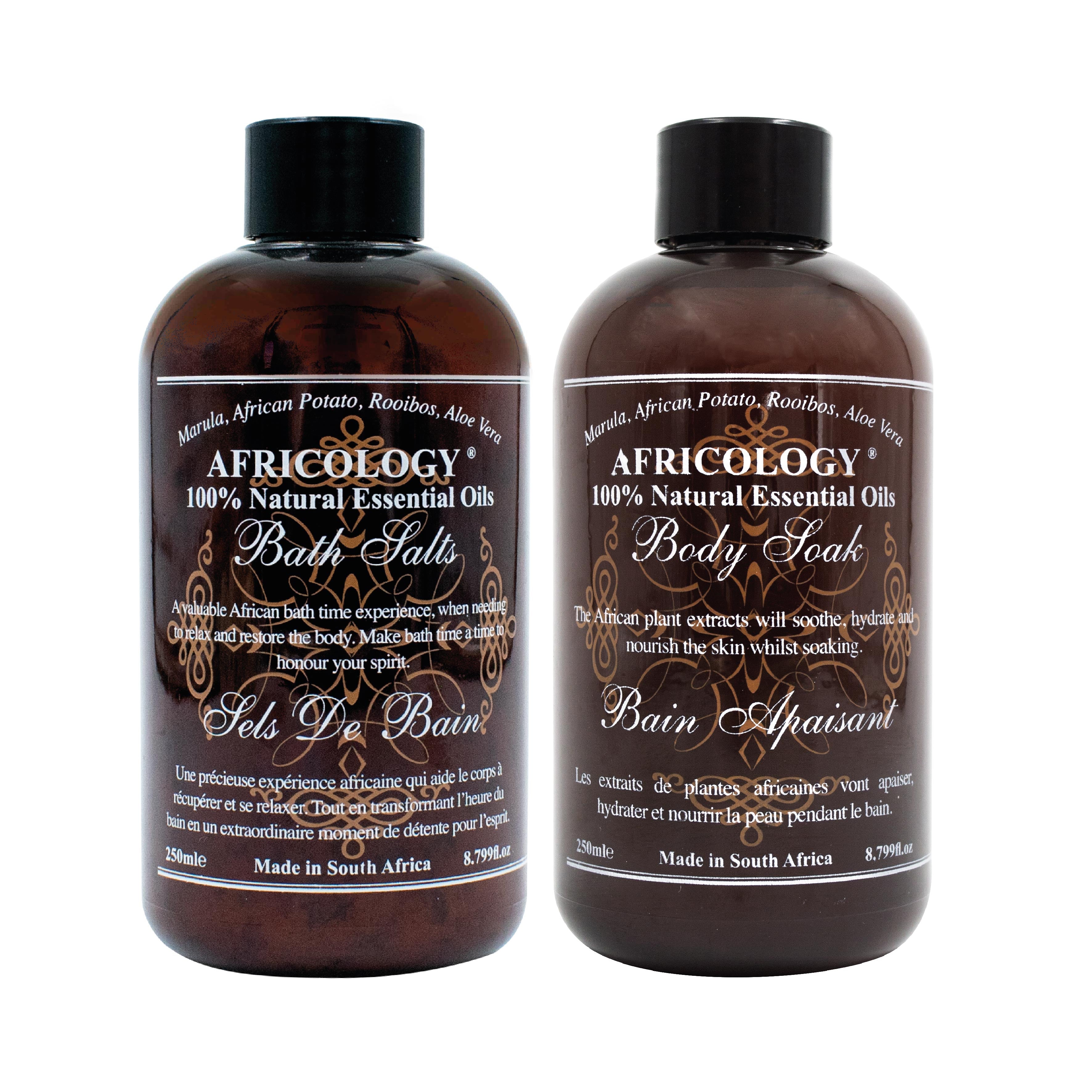 Bath Salts & Bath Soak Bundle (250ml)