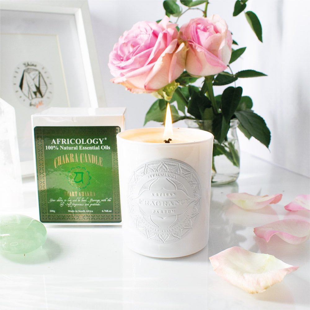Africology Heart Chakra Candle
